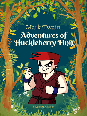 cover image of Adventures of Huckleberry Finn